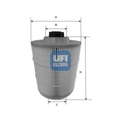 Vzduchový filtr UFI 27.A00.00 – Hledejceny.cz