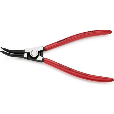 Knipex 46 31 A32 kleště na pojistné kroužky Vhodné pro (kleště na pojistné kroužky) vnější kroužky 40-100 mm Tvar hrotu zahnutý o 45° – Zboží Mobilmania