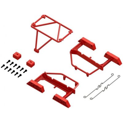 Arrma ARRMA ochranná klec Desert Truck červená: Grom AS_ARA320820 – Hledejceny.cz
