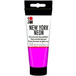 Marabu New York akrylová barva 100 ml neon růžová – Hledejceny.cz