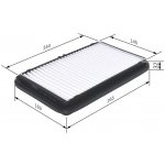 Vzduchový filtr BOSCH F 026 400 001 – Hledejceny.cz