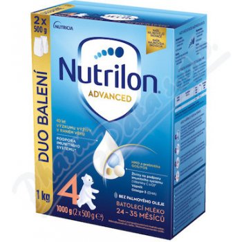 Nutrilon 4 Advanced velké balení 2 x 500 g