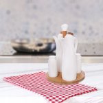 ORION Dochucovací souprava+ubrousky WHITELINE – Zboží Dáma