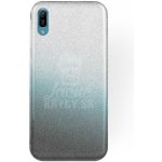 Shining case transparentno-zelený – Honor 8A / Huawei Y6s – Zboží Živě