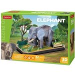 CubicFun 3D puzzle Zvířecí kamarádi Slon 42 ks – Hledejceny.cz