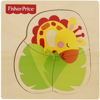 Fisher-Price Puzzle 3 dílky Žirafa