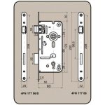 Tesla Zámek zadlabací stavební K8090/50 PL - BB – Hledejceny.cz