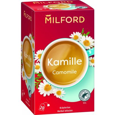 Milford Čaj Camomile 20 x 1,5 g – Zbozi.Blesk.cz