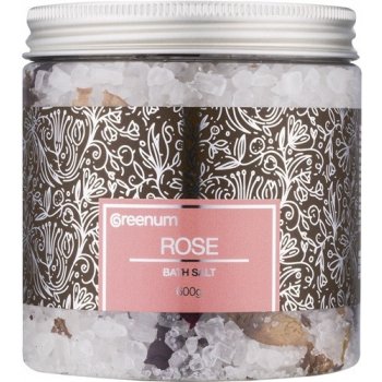 Greenum Rose koupelová sůl 600 g