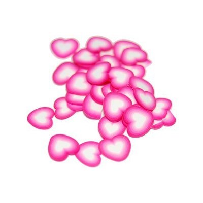 FIMO bílo-růžové srdce 1 ks – Hledejceny.cz