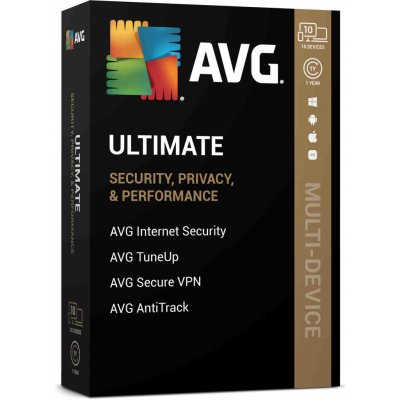 AVG Ultimate Multi-Device max 10 lic. 1 rok update (uld.10.12m.r) – Hledejceny.cz