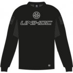 Unihoc Goalie sweater INFERNO all black – Zboží Mobilmania