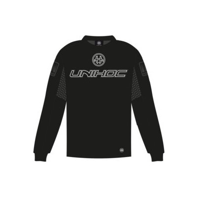 Unihoc Goalie sweater INFERNO all black – Zbozi.Blesk.cz
