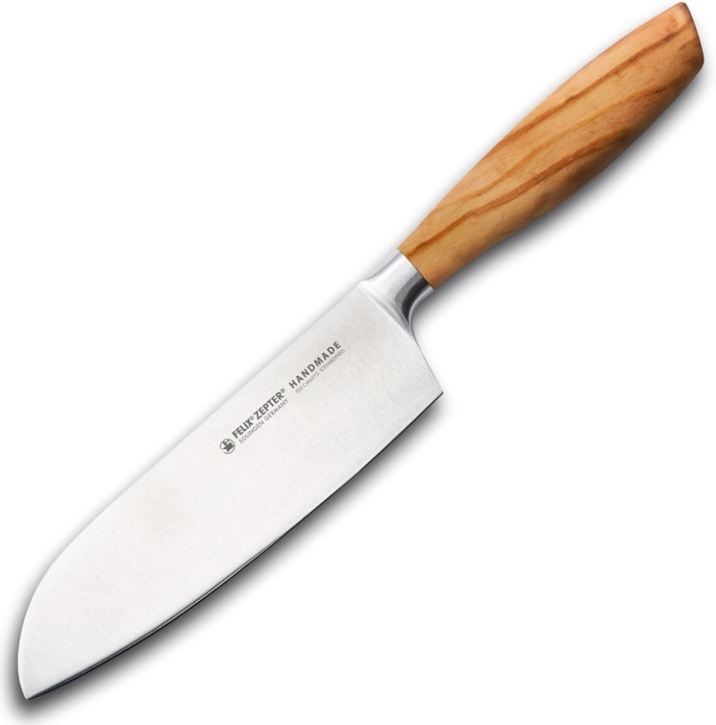 Zepter KSO 016 Kuchyňský nůž Santoku Olive 16 cm