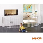 BabyDan Prostorová zábrana New Flex XXL bílá 90-350 cm – Zboží Mobilmania