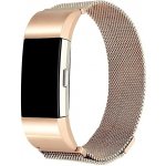 BStrap Milanese pro Fitbit Charge 2 rose gold, velikost M STRFB0313 – Zboží Mobilmania