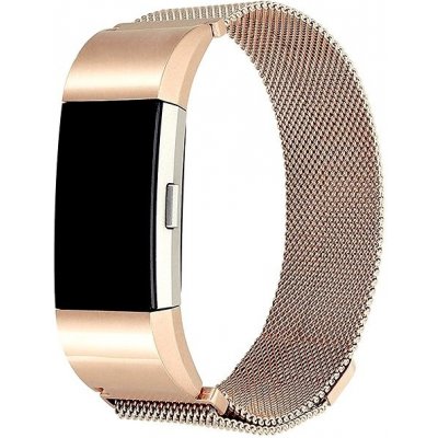 BStrap Milanese pro Fitbit Charge 2 rose gold, velikost M STRFB0313 – Zbozi.Blesk.cz