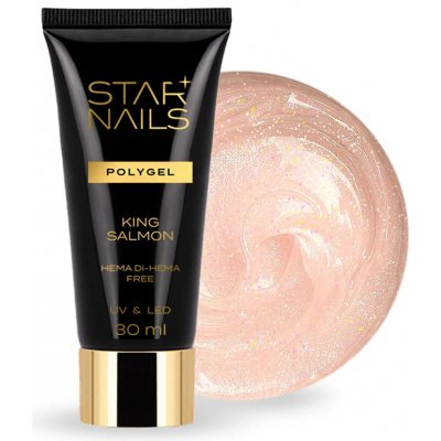 Starnails UV/LED Polygel Hema Di Hema Free 014 King Salmon 30 ml – Zboží Mobilmania
