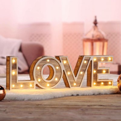 Haushalt international LED dekorace Love – Hledejceny.cz
