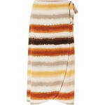 esmara dámská zavinovací sukně béžová/žlutá/oranžová – Zboží Mobilmania