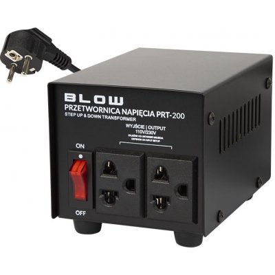 Měnič napětí BLOW PRT-200 230V/110V 200W – Zbozi.Blesk.cz