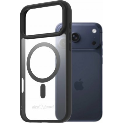 AlzaGuard Clear TPU Case Compatible with Magsafe pro iPhone 17 Pro Max - černé AGD-PCMT479B – Zboží Mobilmania