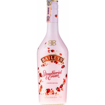 Baileys Strawberries & Cream 17% 0,7 l (holá láhev)