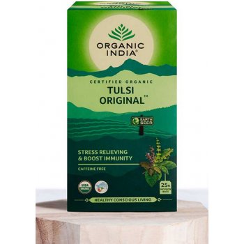 Organic TULSI Originál čaj India 25 sáčků