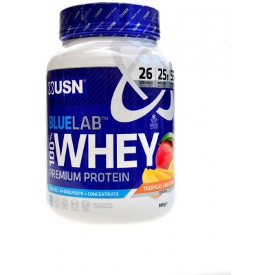 USN BlueLab 100 Whey Premium Protein 908 g – Zboží Mobilmania