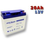 Ultracell UCG20-12 12V - 20Ah VRLA-GEL – Sleviste.cz