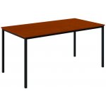 JPT 160 jídelní stůl kovová podnož černá deska 18 mm 1600 x 800 mm třešeň šumavská – Hledejceny.cz