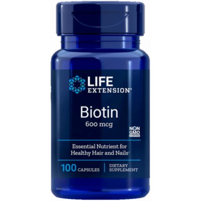 Life Extension Biotin 100 kapslí – Hledejceny.cz