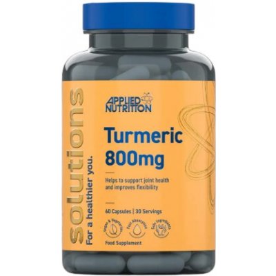 Applied Nutrition Solutions Turmeric 800 mg kurkuma s černým pepřem 60 kapslí – Hledejceny.cz