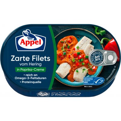 Appel Hering in Paprika Creme 200 g – Sleviste.cz