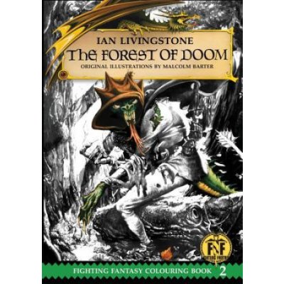 Forest of Doom Colouring Book – Zboží Mobilmania