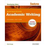 EFFECTIVE ACADEMIC WRITING Second Edition INTRO: DEVELOPING ... – Hledejceny.cz