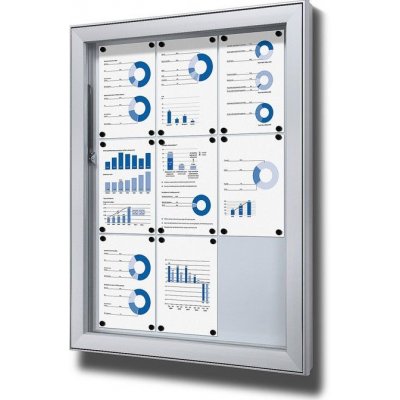 A-Z Reklama CZ SCL Premium SCLPH Extra hluboká venkovní vitrína 9 x A4 – Zboží Mobilmania