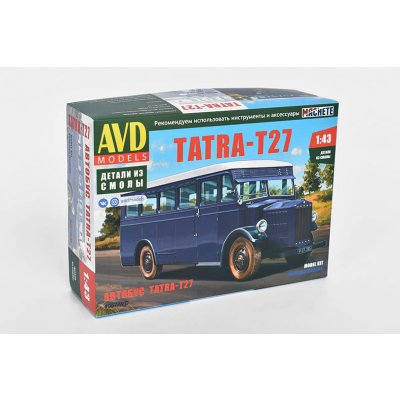 Tatra T27 autobus AVD KIT 1:43 – Zboží Mobilmania