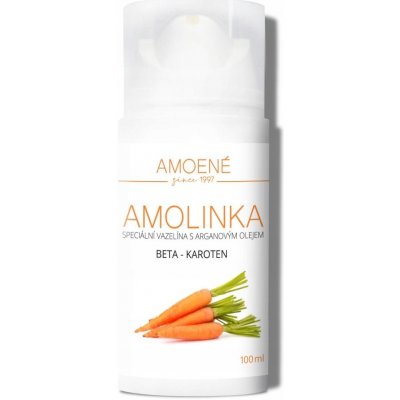 Amoené Amolinka luxusní vazelína s Arganovým olejem a beta-karotenem 100 ml – Zboží Mobilmania
