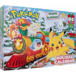 Jazwares Pokémon Adventní kalendář 2024 Sváteční kalendář s bitevními figurkami