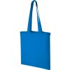 Nákupní taška a košík Bavlněná 100 g/m² odnoska Carolina Modrá barva