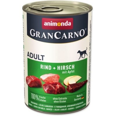 Animonda Gran Carno Adult hovězí & jelen & jablka 400 g