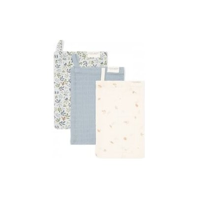 Little Dutch Mušelínové žínky organic 3 ks Forest Friends – Sleviste.cz