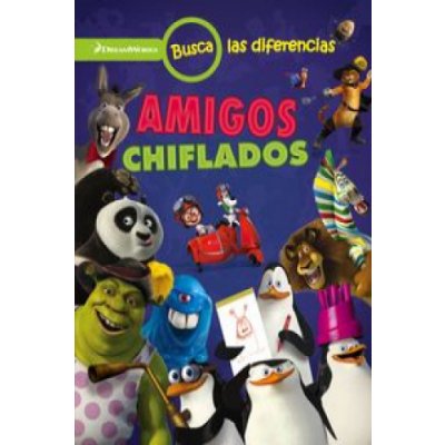 Dreamworks. Busca las diferencias. Amigos chiflados. – Zboží Mobilmania