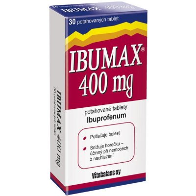 IBUMAX POR 400MG TBL FLM 30