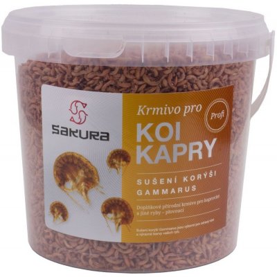 Sakura Sušený Gammarus 5 l, 500 g – Zbozi.Blesk.cz