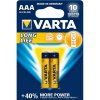 Baterie primární Varta Longlife AAA 2ks 4103101412