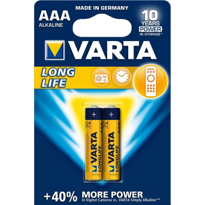 Varta Longlife AAA 2ks 4103101412