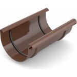 Bryza PVC spojka žlabu 100 mm RAL 8017 hnědá – Hledejceny.cz