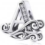 Prosperk Korálek na náramek písmeno A ornamenty S4997 – Sleviste.cz